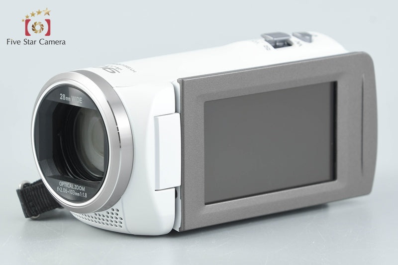 Panasonic HC-V480MS White Digital Hi-Vision Video Camera w/ Box