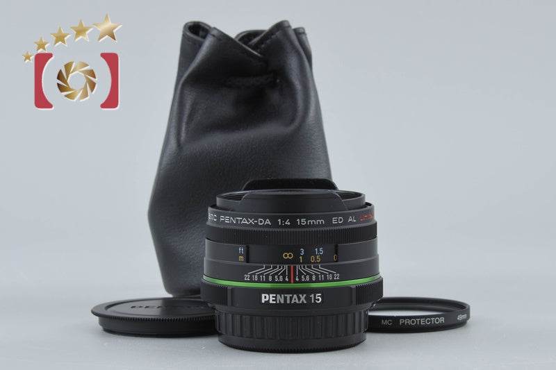 PENTAX SMC DA 15mm f/4 ED AL Limited
