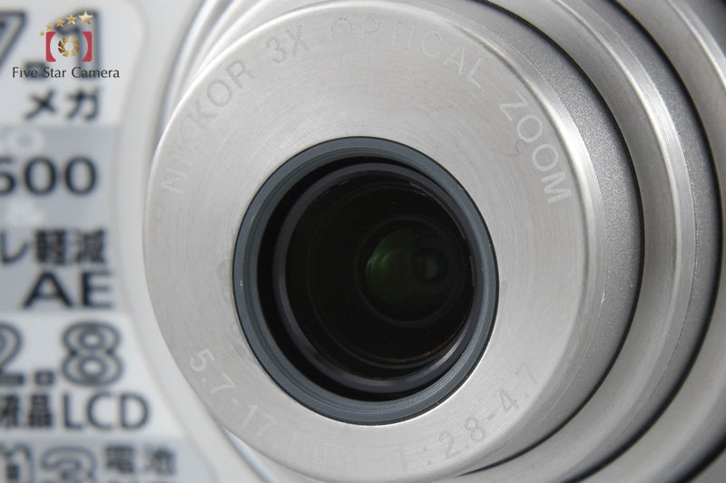 Nikon COOLPIX L16 Silver 7.1 MP Digital Camera