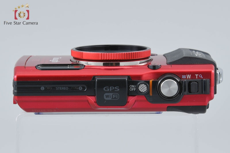 Olympus STYLUS TG-3 Tough Red 16.0 MP Digital Camera