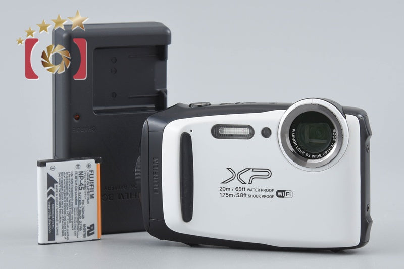 Fujifilm Finepix XP130 White 16.4 MP Waterproof Action Camera