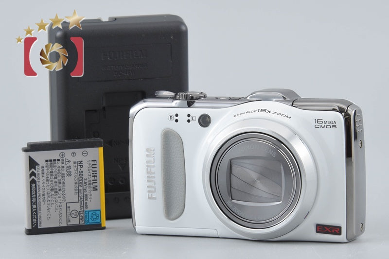 Fujifilm FinePix F550EXR White 16.0 MP Digital Camera