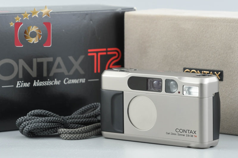 CONTAX T2 35mm Point & Shoot Film Camera w/ Box