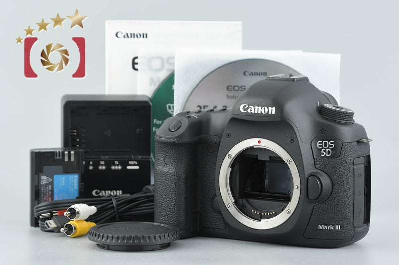 "Shutter count 2,584" Canon EOS 5D Mark III 22.3 MP DSLR Camera Body