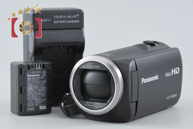 Panasonic HC-V480MS Black Digital Hi-Vision Video Camera