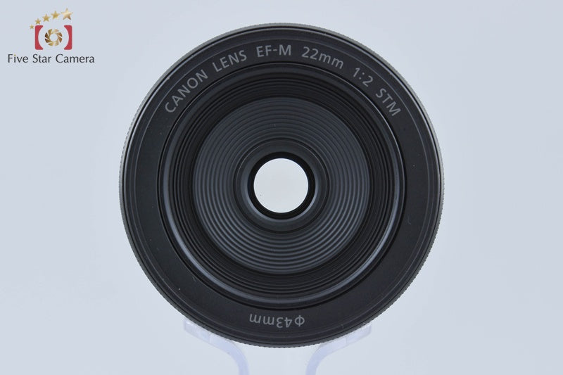 Canon EF-M 22mm f/2 STM Black