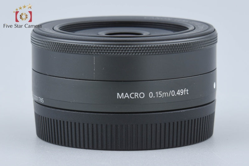 Canon EF-M 22mm f/2 STM Black