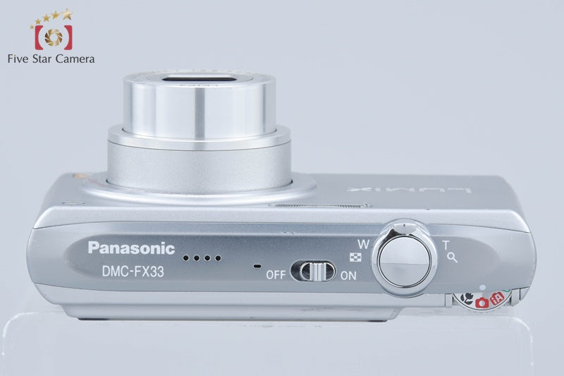 Panasonic LUMIX DMC-FX33 Precious Silver 8.1 MP Digital Camera