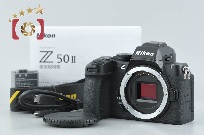 Nikon Z50II 20.8 MP Digital Mirrorless Camera Body [Japanese Language Only]