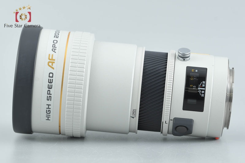Minolta HIGH SPEED AF APO TELE 200mm f/2.8 G