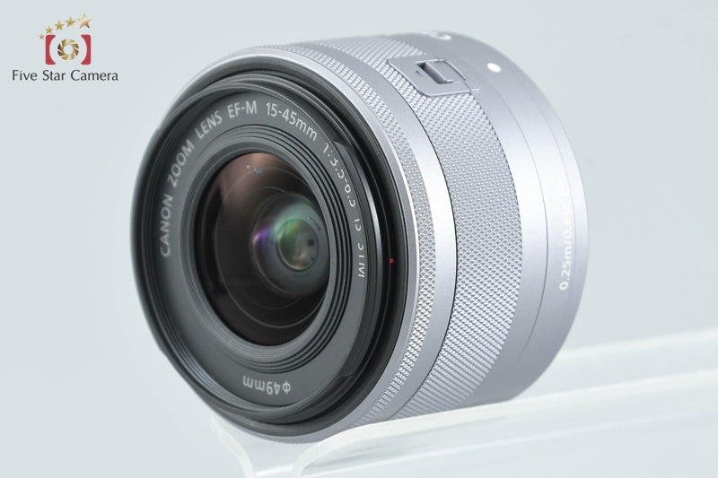 Canon EOS M100 White 24.2 MP Digital Camera EF-M 15-45 IS STM Lens