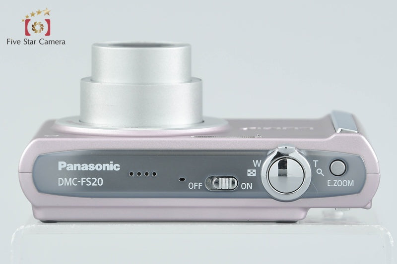 Panasonic LUMIX DMC-FS20 Pink 10.1 MP Digital Camera [Japanese Language Only]
