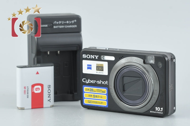 Sony Cyber-Shot DSC-W170 Black 10.1 MP Digital Camera [Japanese Language Only]