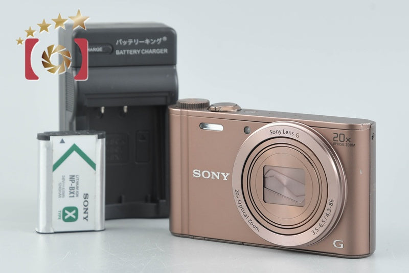 SONY Cyber-shot DSC-WX300 Brown 18.2 MP Digital Camera [Japanese Language Only]