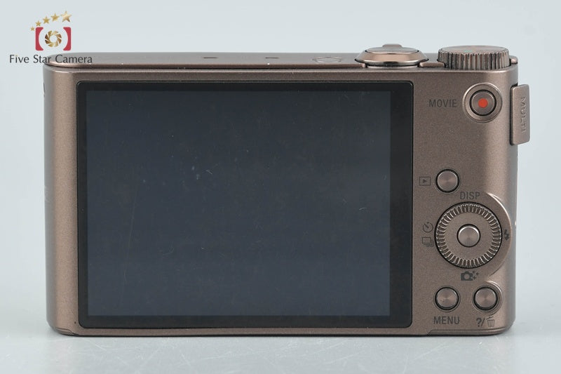SONY Cyber-shot DSC-WX300 Brown 18.2 MP Digital Camera [Japanese Language Only]