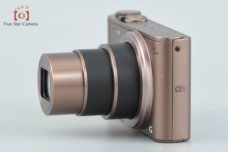 SONY Cyber-shot DSC-WX300 Brown 18.2 MP Digital Camera [Japanese Language Only]