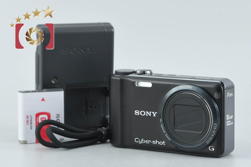 Sony Cyber-Shot DSC-HX5V Black 10.2 MP Digital Camera [Japanese Language Only]
