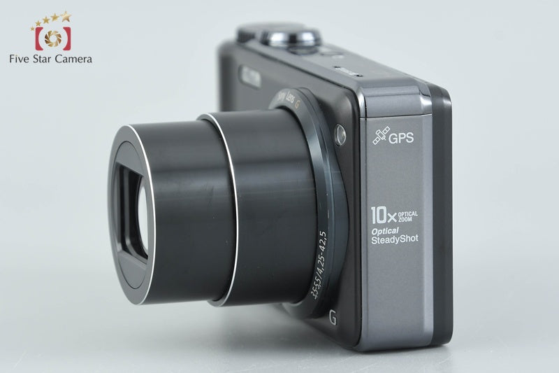 Sony Cyber-Shot DSC-HX5V Black 10.2 MP Digital Camera [Japanese Language Only]