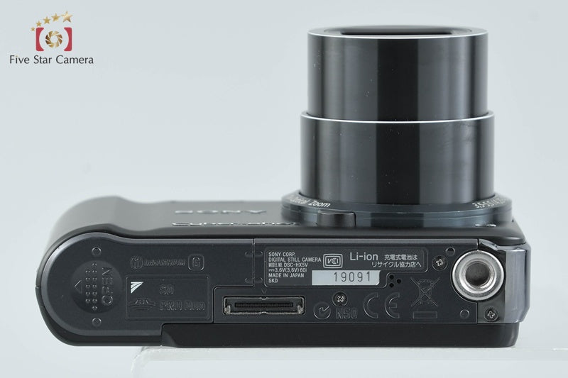 Sony Cyber-Shot DSC-HX5V Black 10.2 MP Digital Camera [Japanese Language Only]