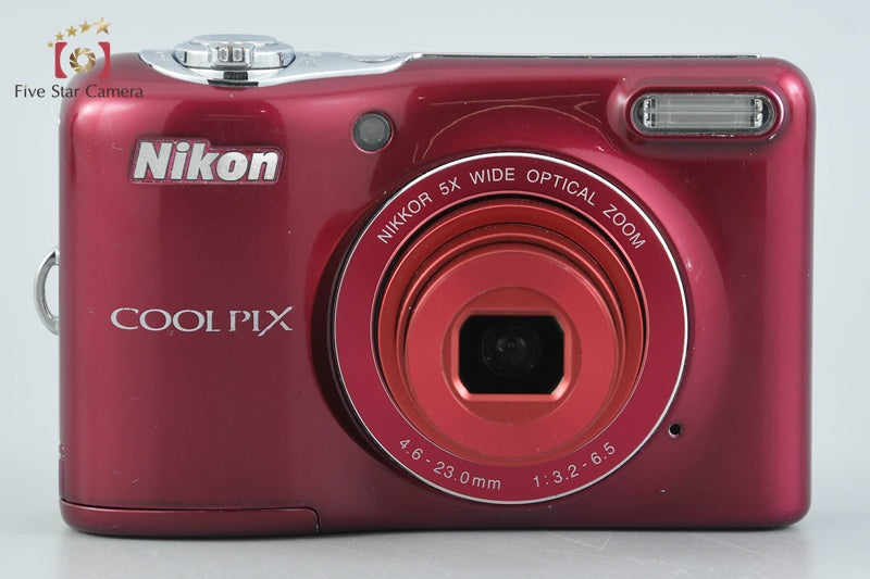 Nikon COOLPIX L30 Red 20.0 MP Digital Camera