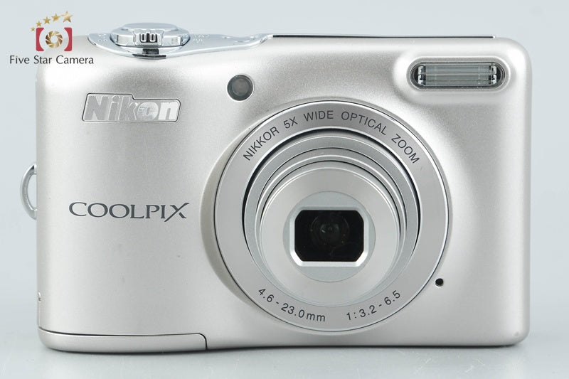 Nikon COOLPIX L32 Silver 20.1 MP Digital Camera