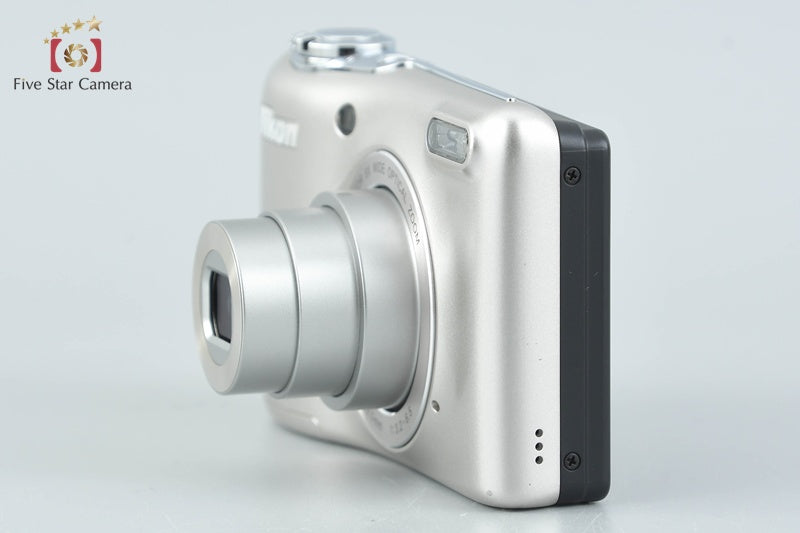 Nikon COOLPIX L32 Silver 20.1 MP Digital Camera