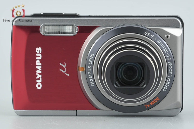 Olympus μ-7020 Red 12.0 MP Digital Camera