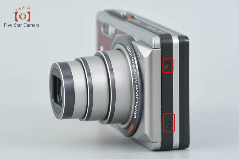 Olympus μ-7020 Red 12.0 MP Digital Camera