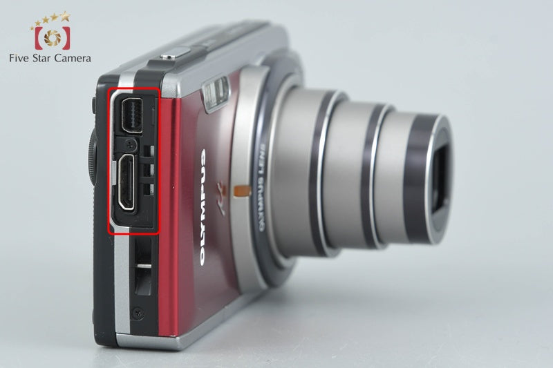 Olympus μ-7020 Red 12.0 MP Digital Camera