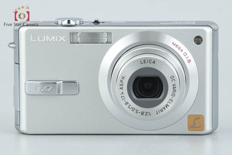 Panasonic LUMIX DMC-FX7 Silky Silver 5.0 MP Digital Camera