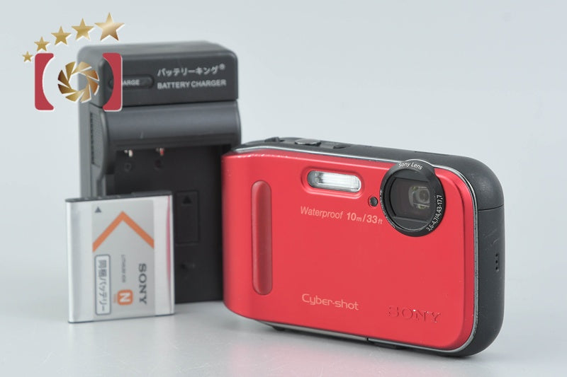 Sony Cyber-Shot DSC-TF1 Red 16.1 MP Digital Camera [Japanese Language Only]