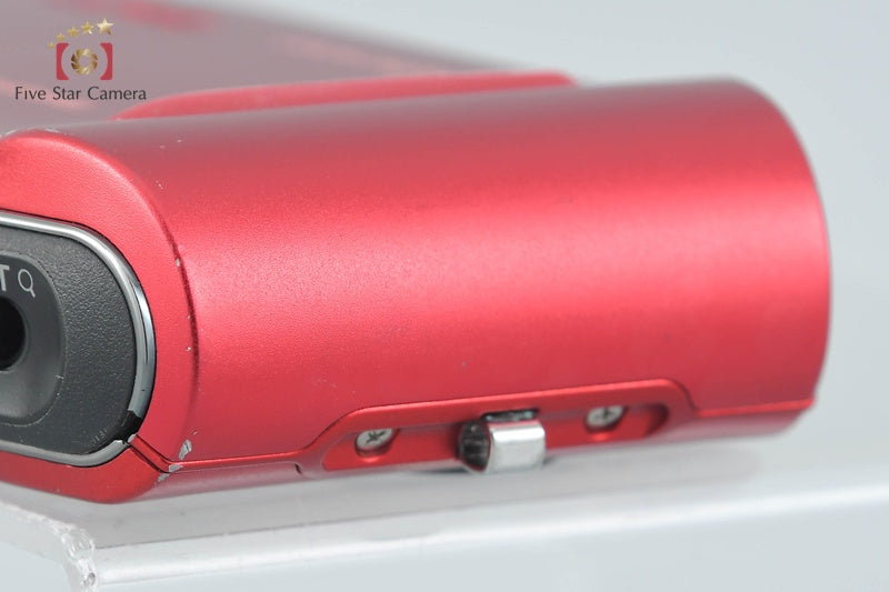 Sony Cyber-Shot DSC-TF1 Red 16.1 MP Digital Camera [Japanese Language Only]