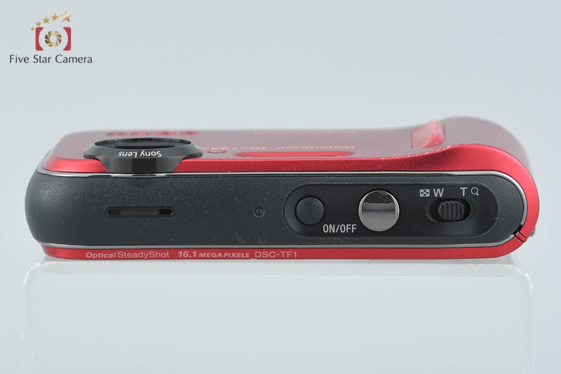 Sony Cyber-Shot DSC-TF1 Red 16.1 MP Digital Camera [Japanese Language Only]