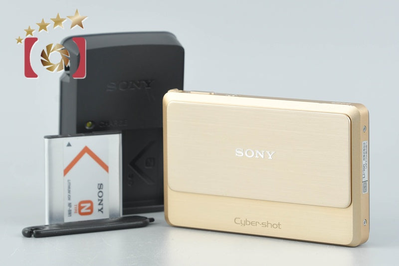 Sony Cyber-shot DSC-TX9 Gold 12.2 MP Digital Camera [Japanese Language Only]