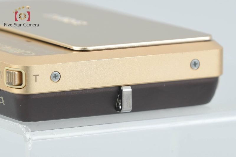 Sony Cyber-shot DSC-TX9 Gold 12.2 MP Digital Camera [Japanese Language Only]