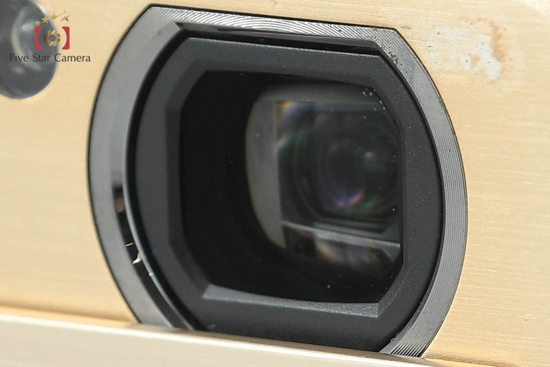 Sony Cyber-shot DSC-TX9 Gold 12.2 MP Digital Camera [Japanese Language Only]