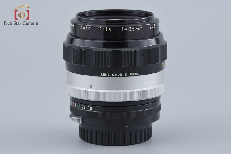 Nikon NIKKOR-H Auto 85mm f/1.8 Non Ai Lens