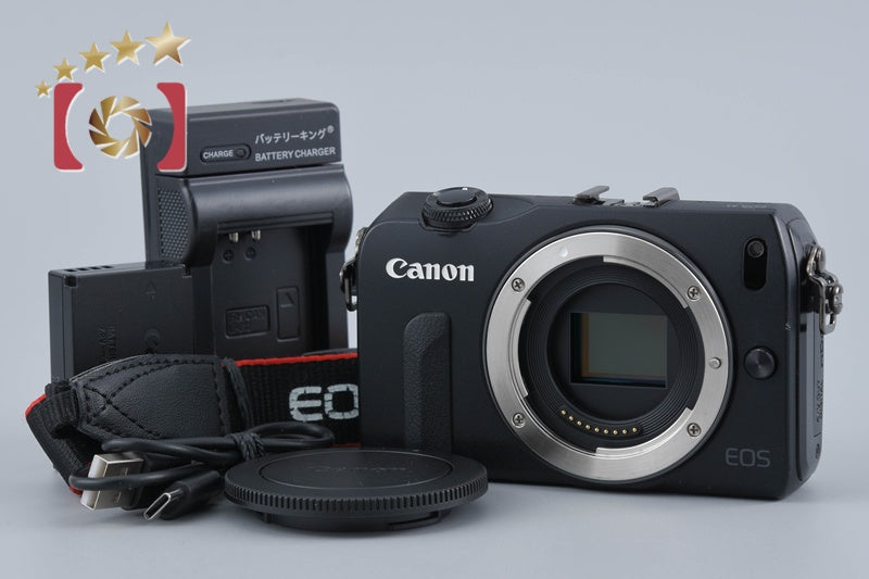 Canon EOS M Black 18.0 MP Mirrorless Camera Body