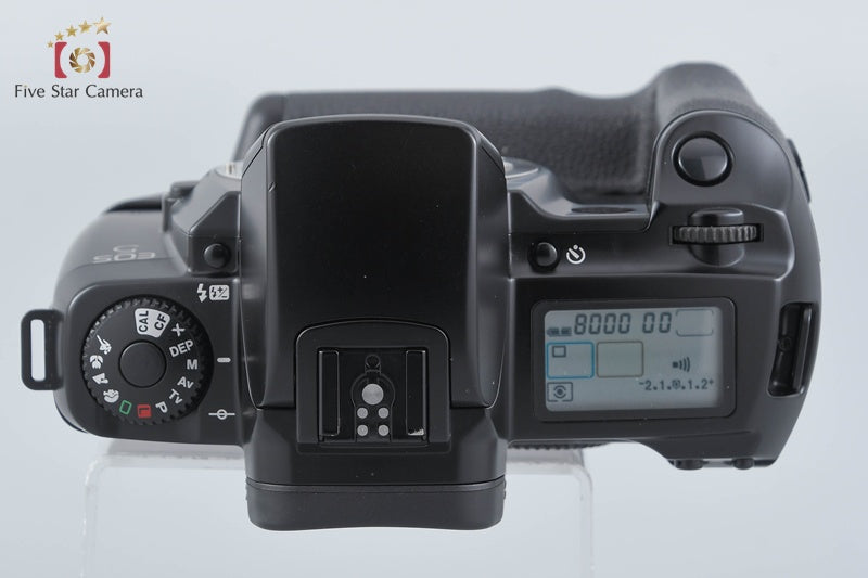 Canon EOS 5 QD 35mm SLR Film Camera Body + VG10 Battery Grip