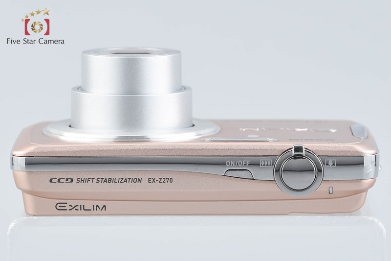 CASIO EXILIM ZOOM EX-Z270 Pink 10.1 MP Digital Camera