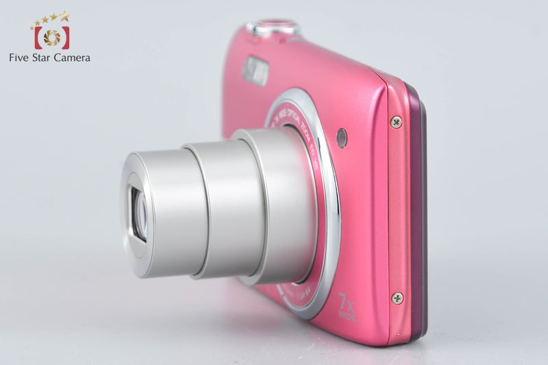 Nikon COOLPIX S3500 Strawberry Pink 20.0 MP Digital Camera