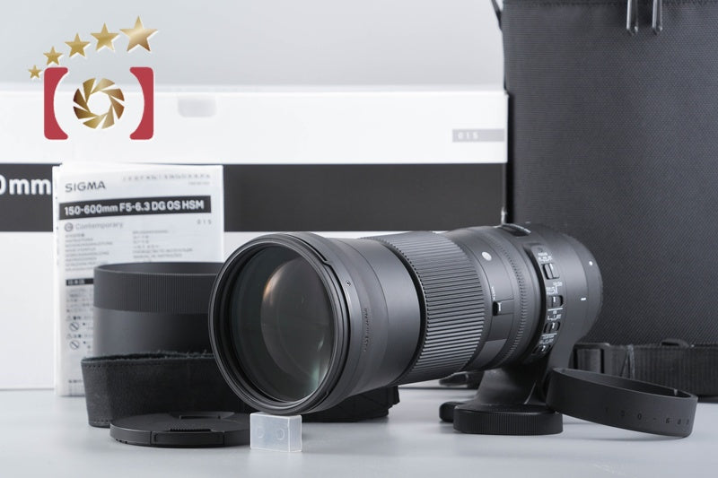 Sigma 150-600mm f/5-6.3 DG OS HSM Contemporary for Canon w/ Box