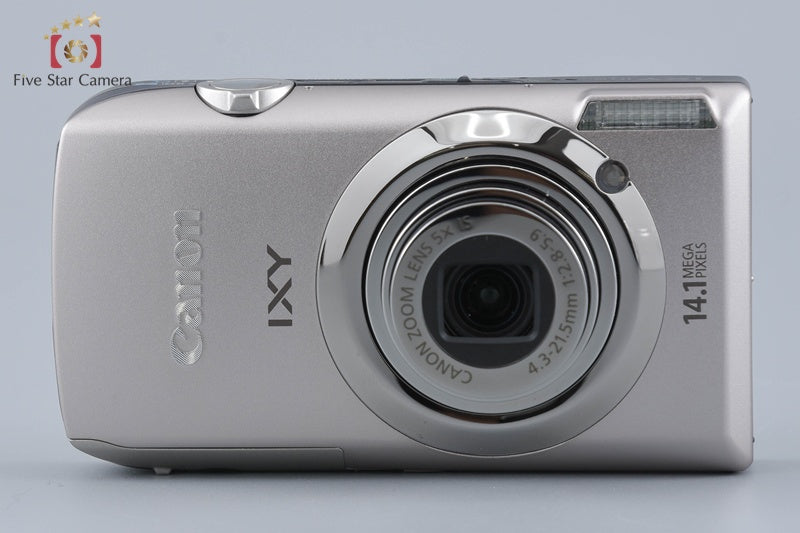 Canon IXY 10S Silver 14.1 MP Digital Camera w/ Box
