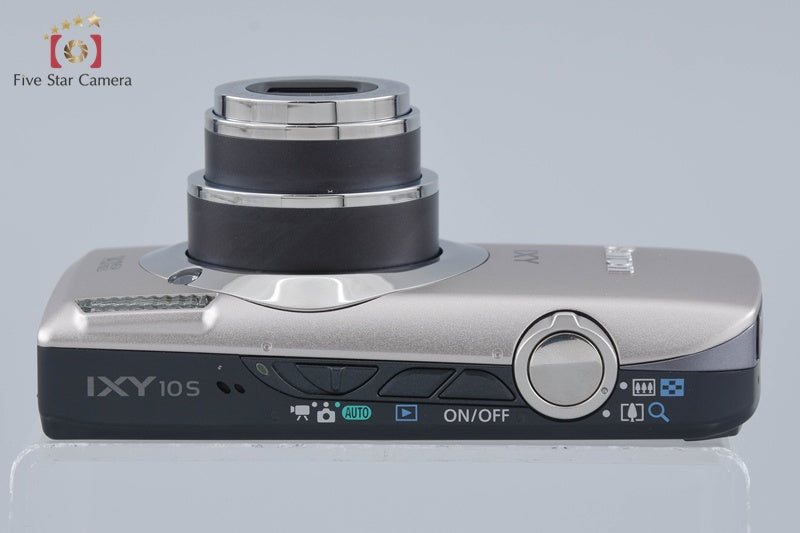 Canon IXY 10S Silver 14.1 MP Digital Camera w/ Box