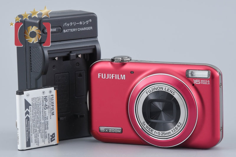 Fujifilm FinePix JX400 Red 16.0 MP Digital Camera