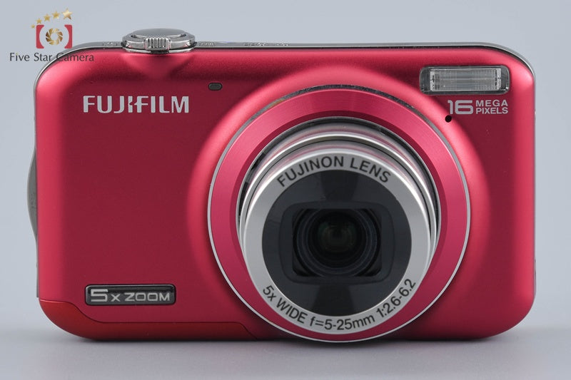 Fujifilm FinePix JX400 Red 16.0 MP Digital Camera