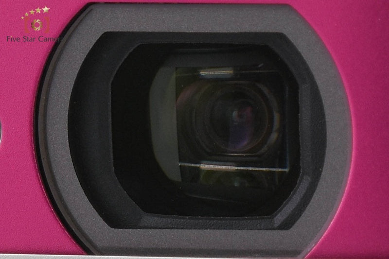 Sony Cyber-shot DSC-TX5 Red 10.2 MP Digital Camera [Japanese Language Only]