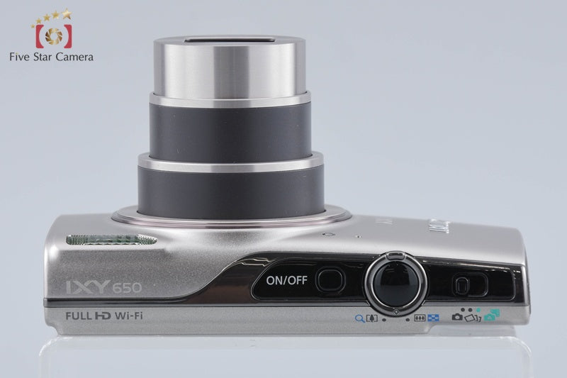 Canon IXY 650 Silver 20.0 MP Digital Camera