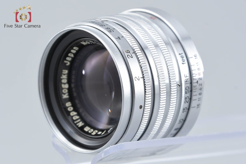 Nikon NIKKOR-H.C 50mm f/2 L39 LTM Leica Thread Mount Lens