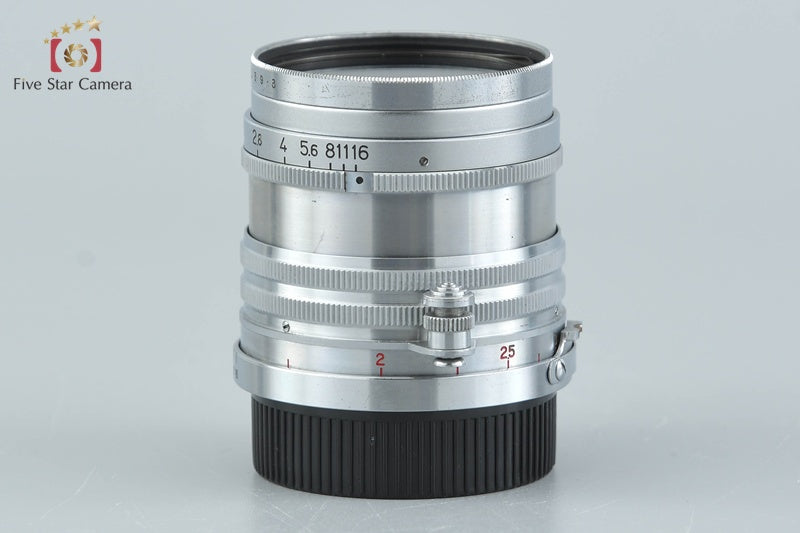 Nikon NIKKOR-H.C 50mm f/2 L39 LTM Leica Thread Mount Lens